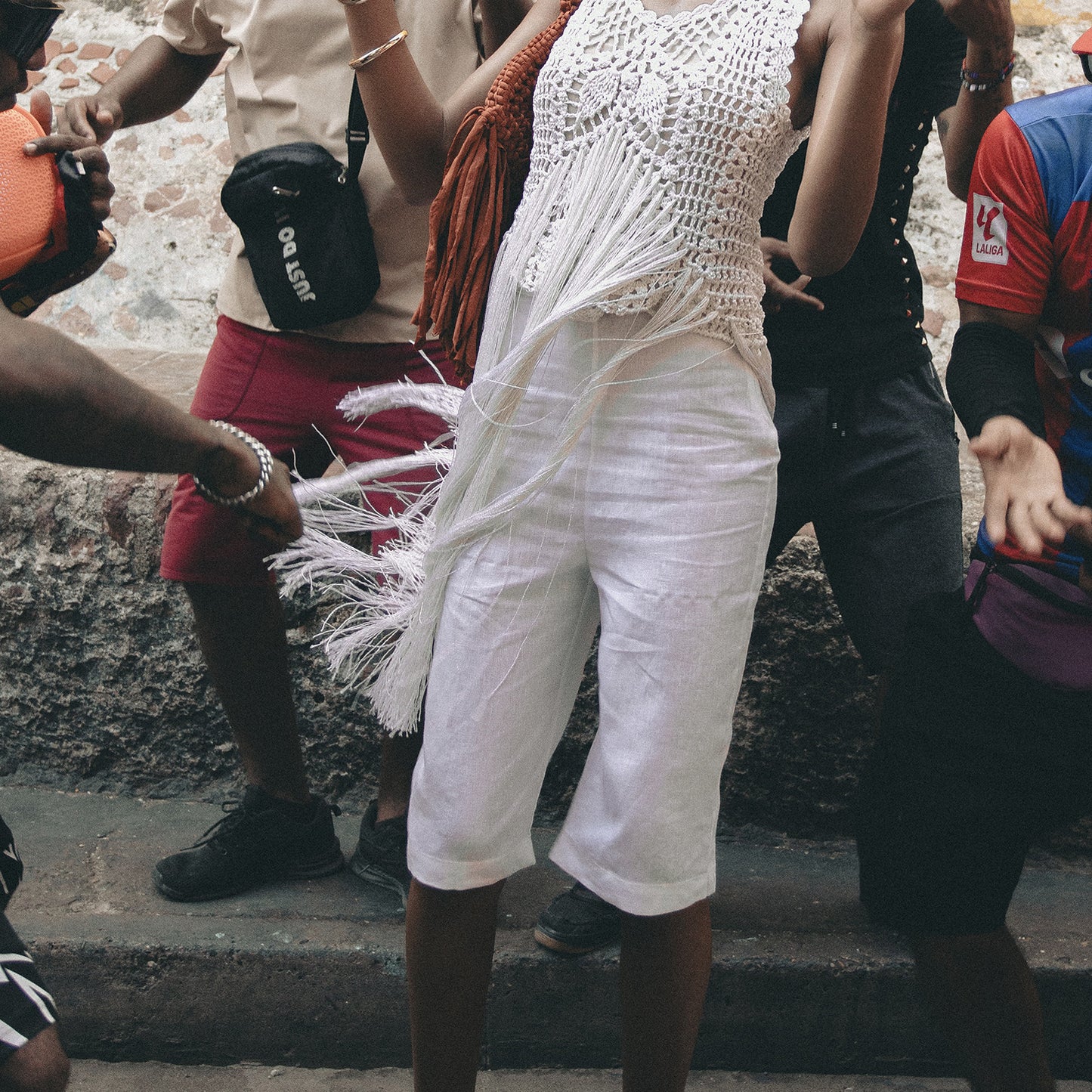 THE LINEN CAPRI